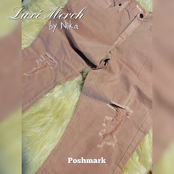 Mossimo Denim Crop Boyfriend cut jeans - Size 14/32R - Picture 3 of 5